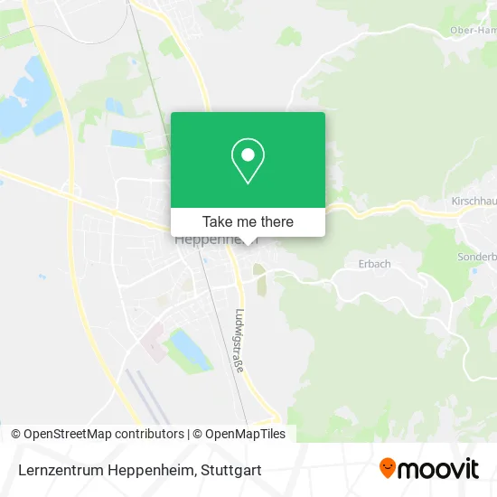 Карта Lernzentrum Heppenheim