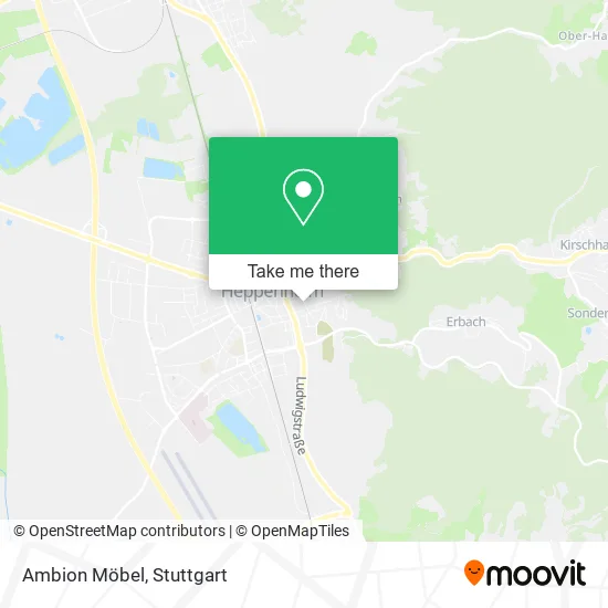 Карта Ambion Möbel