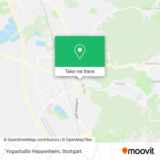 Карта Yogastudio Heppenheim