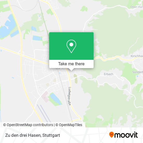 Карта Zu den drei Hasen