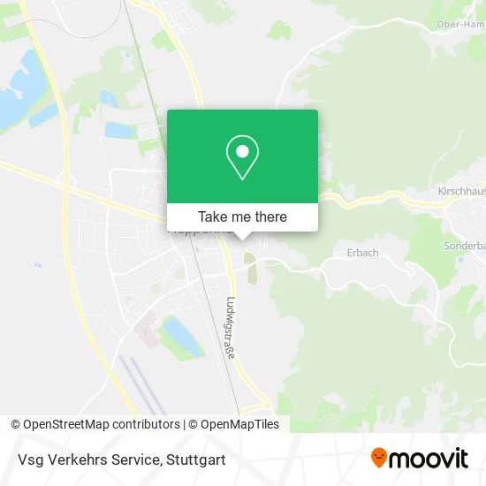 Карта Vsg Verkehrs Service