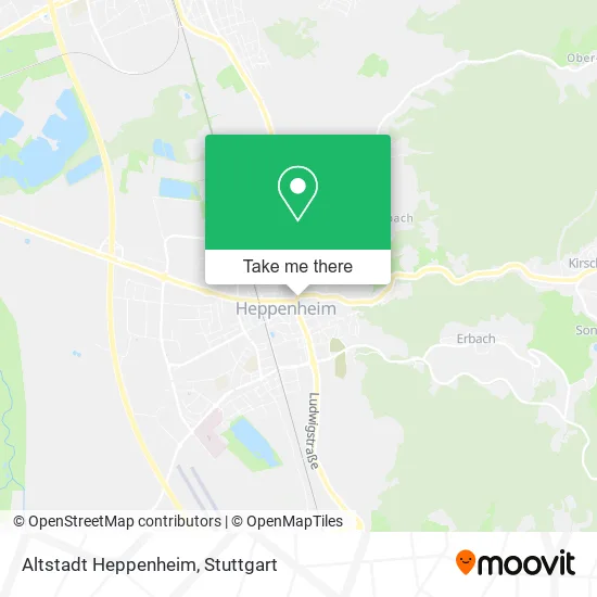 Карта Altstadt Heppenheim