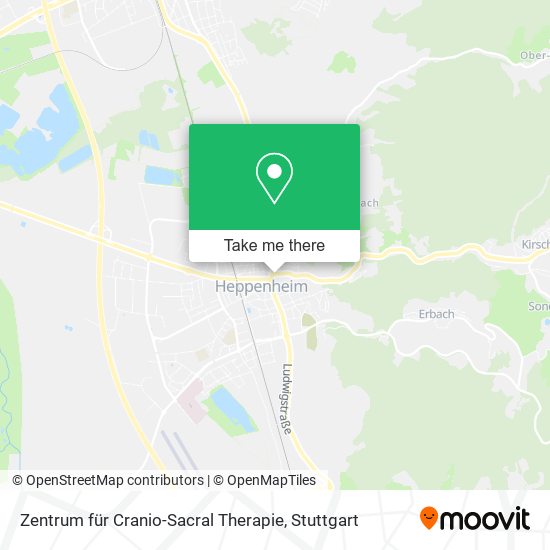 Zentrum für Cranio-Sacral Therapie map