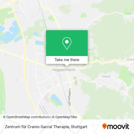 Карта Zentrum für Cranio-Sacral Therapie