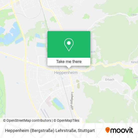 Heppenheim (Bergstraße) Lehrstraße map