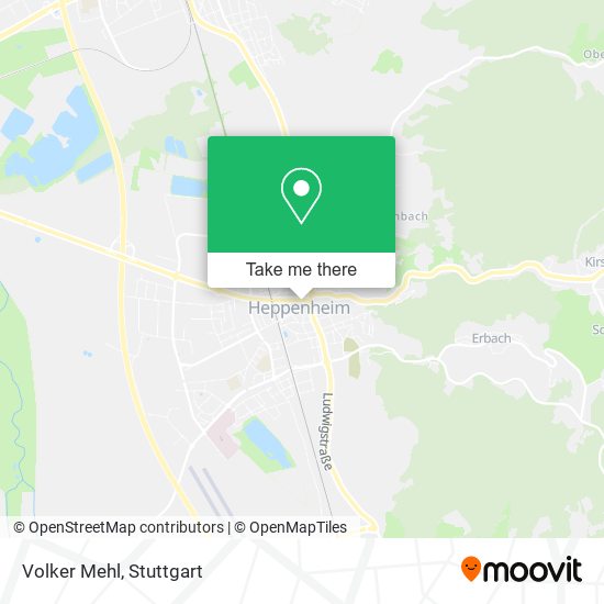 Карта Volker Mehl