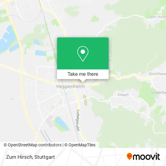 Карта Zum Hirsch