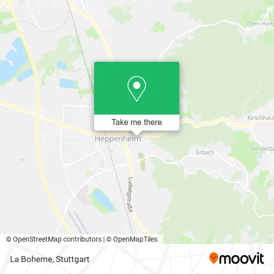 Карта La Boheme