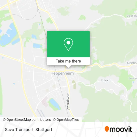 Карта Savo Transport