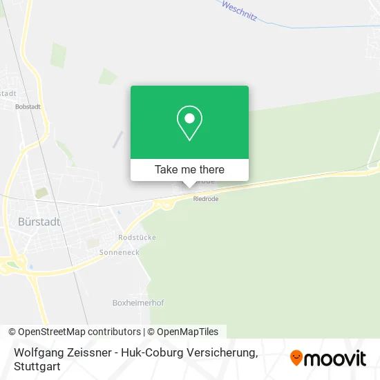 Карта Wolfgang Zeissner - Huk-Coburg Versicherung