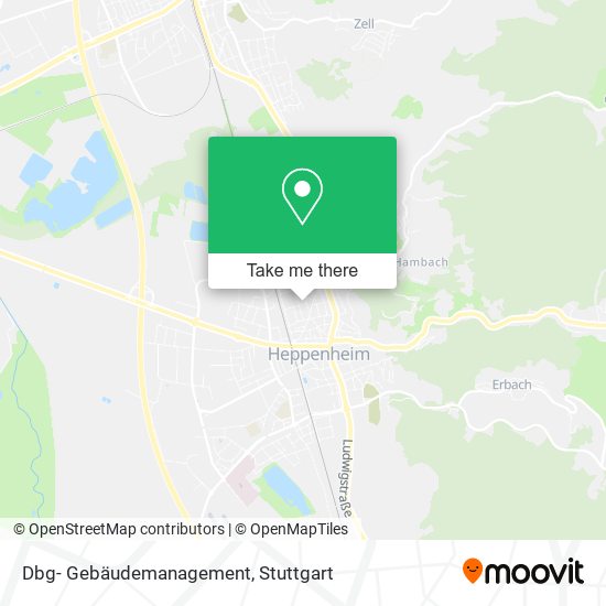 Dbg- Gebäudemanagement map