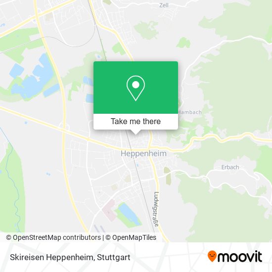 Skireisen Heppenheim map