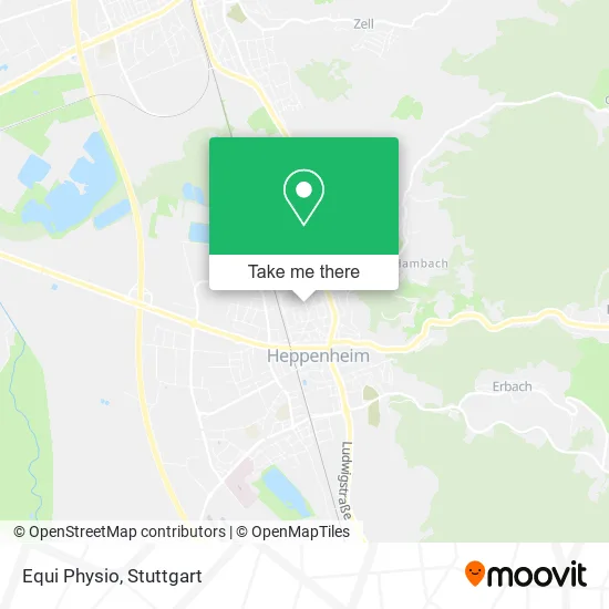 Карта Equi Physio