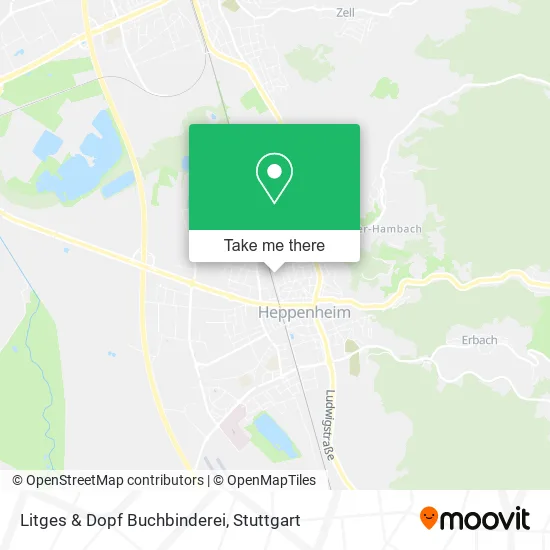 Карта Litges & Dopf Buchbinderei