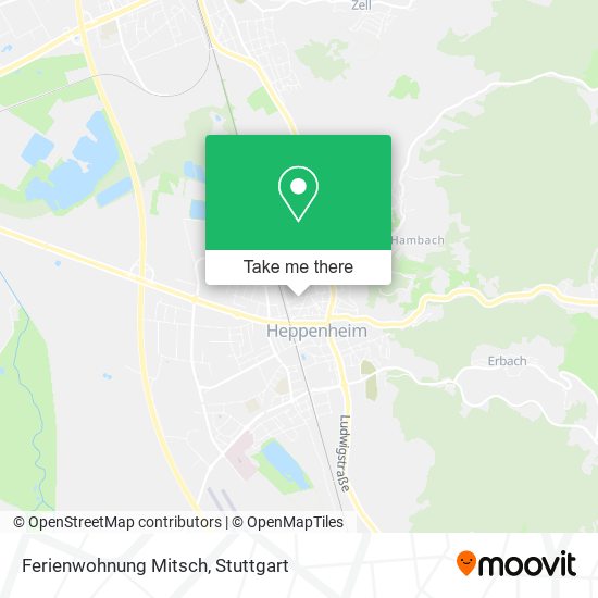 Ferienwohnung Mitsch map