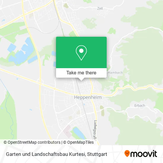 Карта Garten und Landschaftsbau Kurtesi