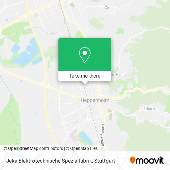 Карта Jeka Elektrotechnische Spezialfabrik