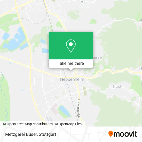 Карта Metzgerei Buser