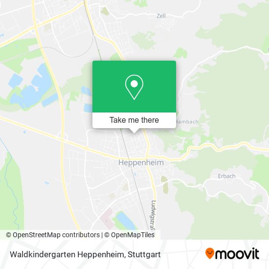 Waldkindergarten Heppenheim map