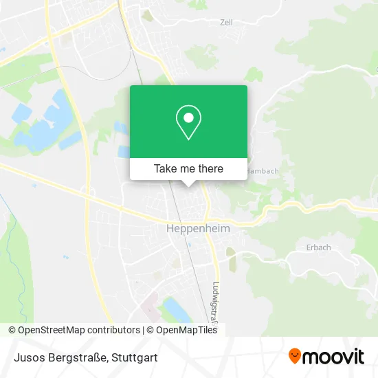 Карта Jusos Bergstraße