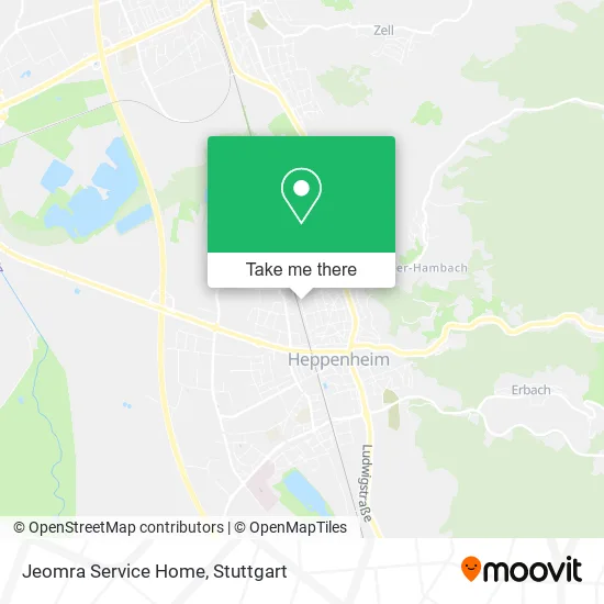 Карта Jeomra Service Home