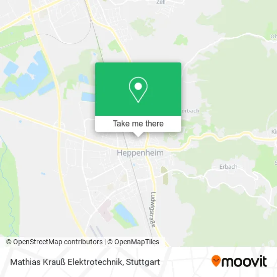 Карта Mathias Krauß Elektrotechnik