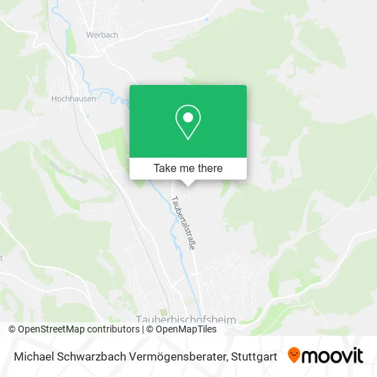 Карта Michael Schwarzbach Vermögensberater