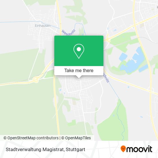 Stadtverwaltung Magistrat map
