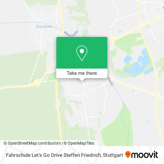 Карта Fahrschule Let's Go Drive Steffen Friedrich
