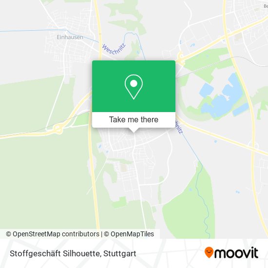 Карта Stoffgeschäft Silhouette