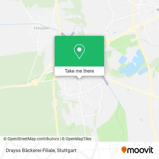 Карта Drayss Bäckerei-Filiale