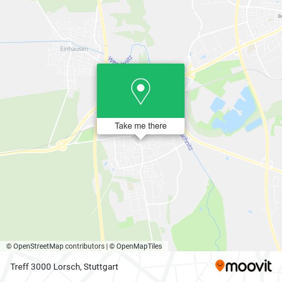 Карта Treff 3000 Lorsch