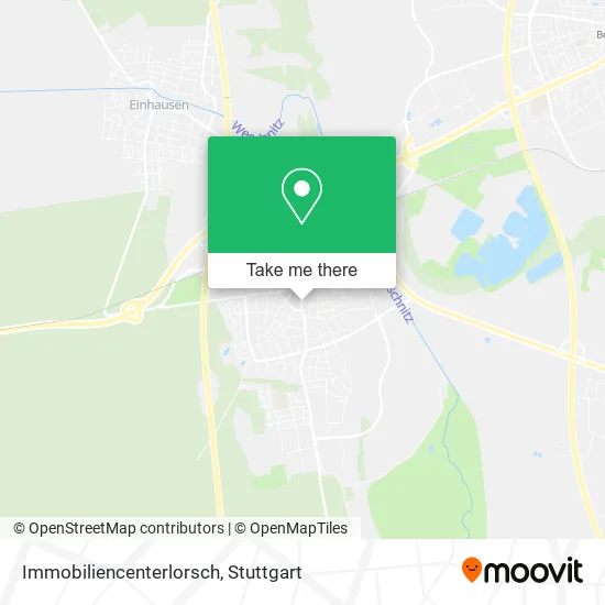 Карта Immobiliencenterlorsch