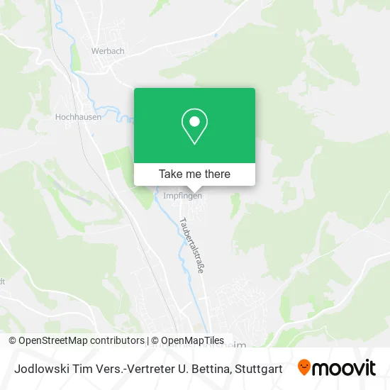 Карта Jodlowski Tim Vers.-Vertreter U. Bettina