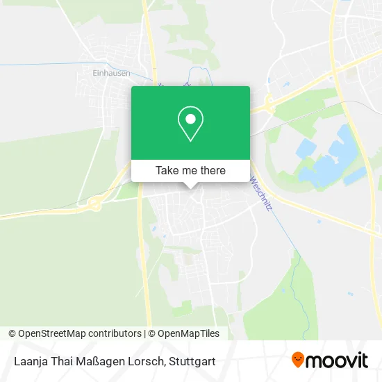 Laanja Thai Maßagen Lorsch map