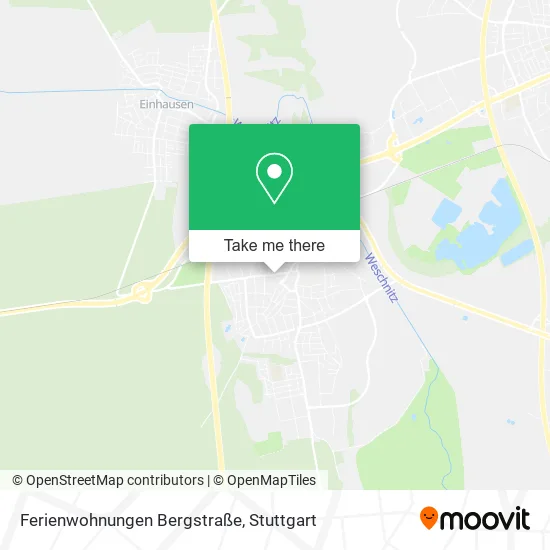 Ferienwohnungen Bergstraße map