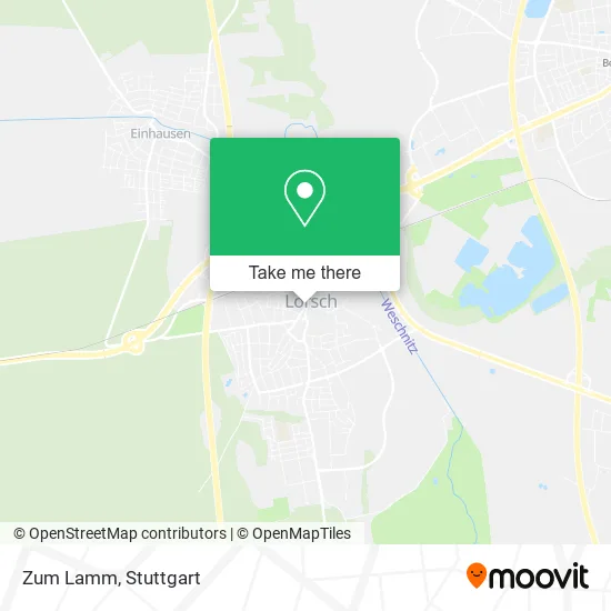 Карта Zum Lamm