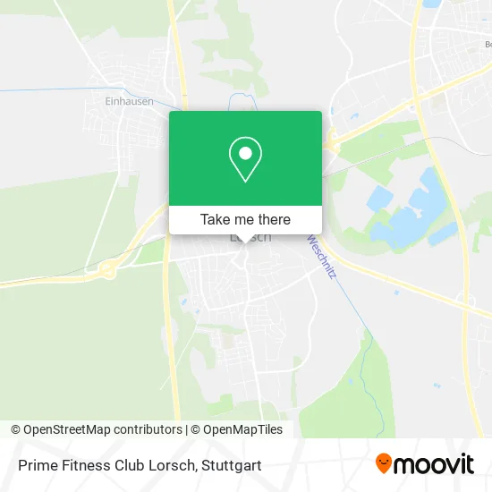 Карта Prime Fitness Club Lorsch