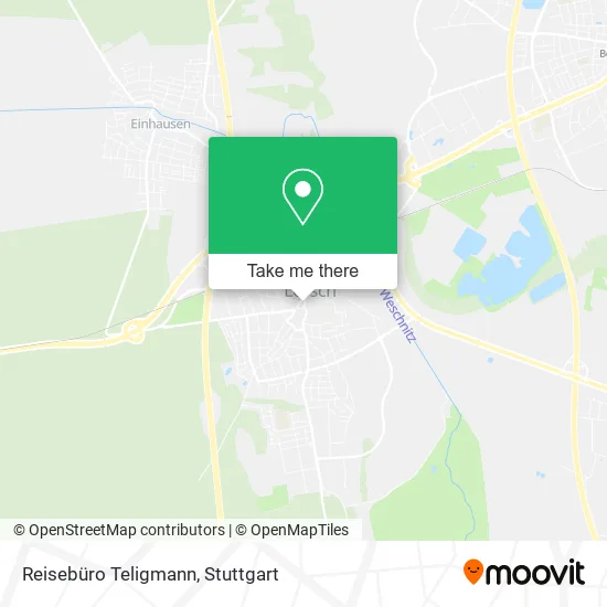 Карта Reisebüro Teligmann