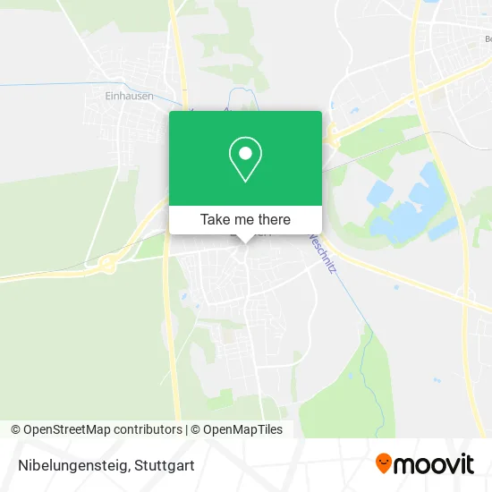 Карта Nibelungensteig