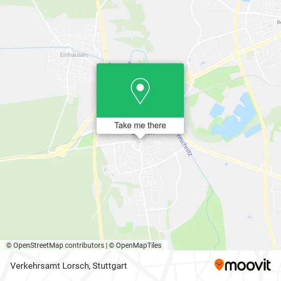 Карта Verkehrsamt Lorsch