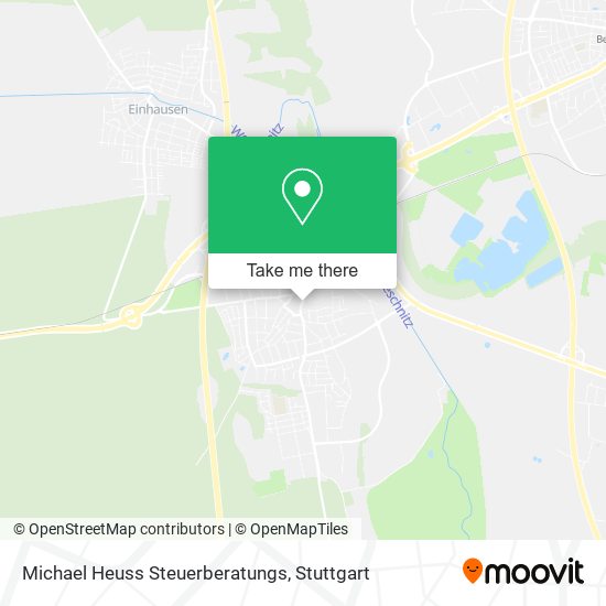 Michael Heuss Steuerberatungs map