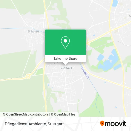 Карта Pflegedienst Ambiente