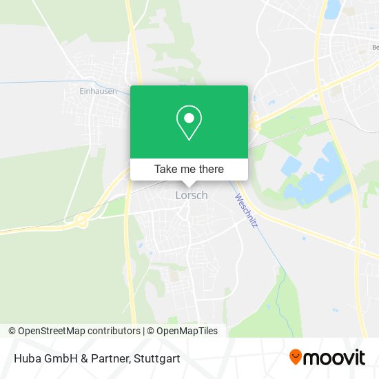 Карта Huba GmbH & Partner