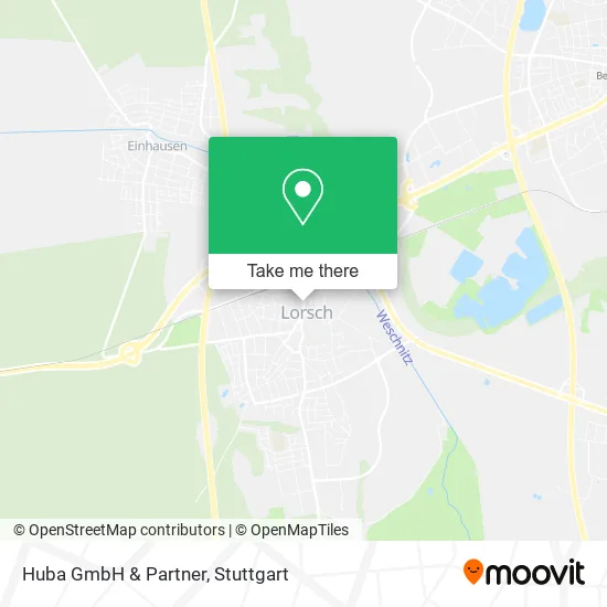 Карта Huba GmbH & Partner