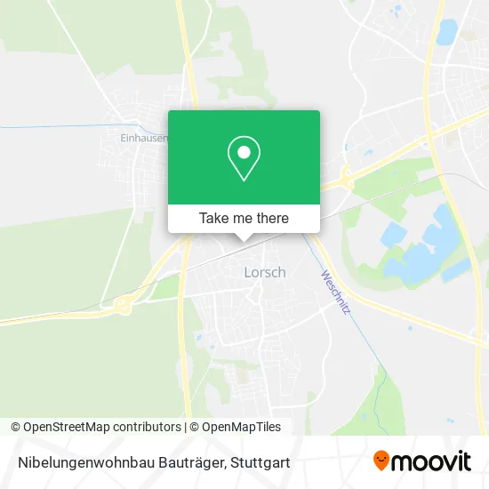 Карта Nibelungenwohnbau Bauträger