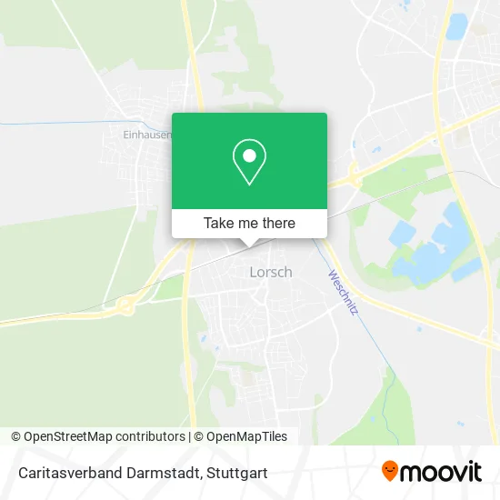 Карта Caritasverband Darmstadt