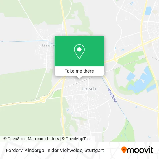 Карта Förderv. Kinderga. in der Viehweide