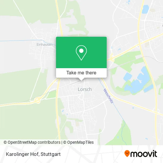 Карта Karolinger Hof