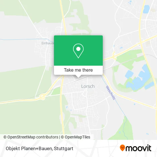 Карта Objekt Planen+Bauen